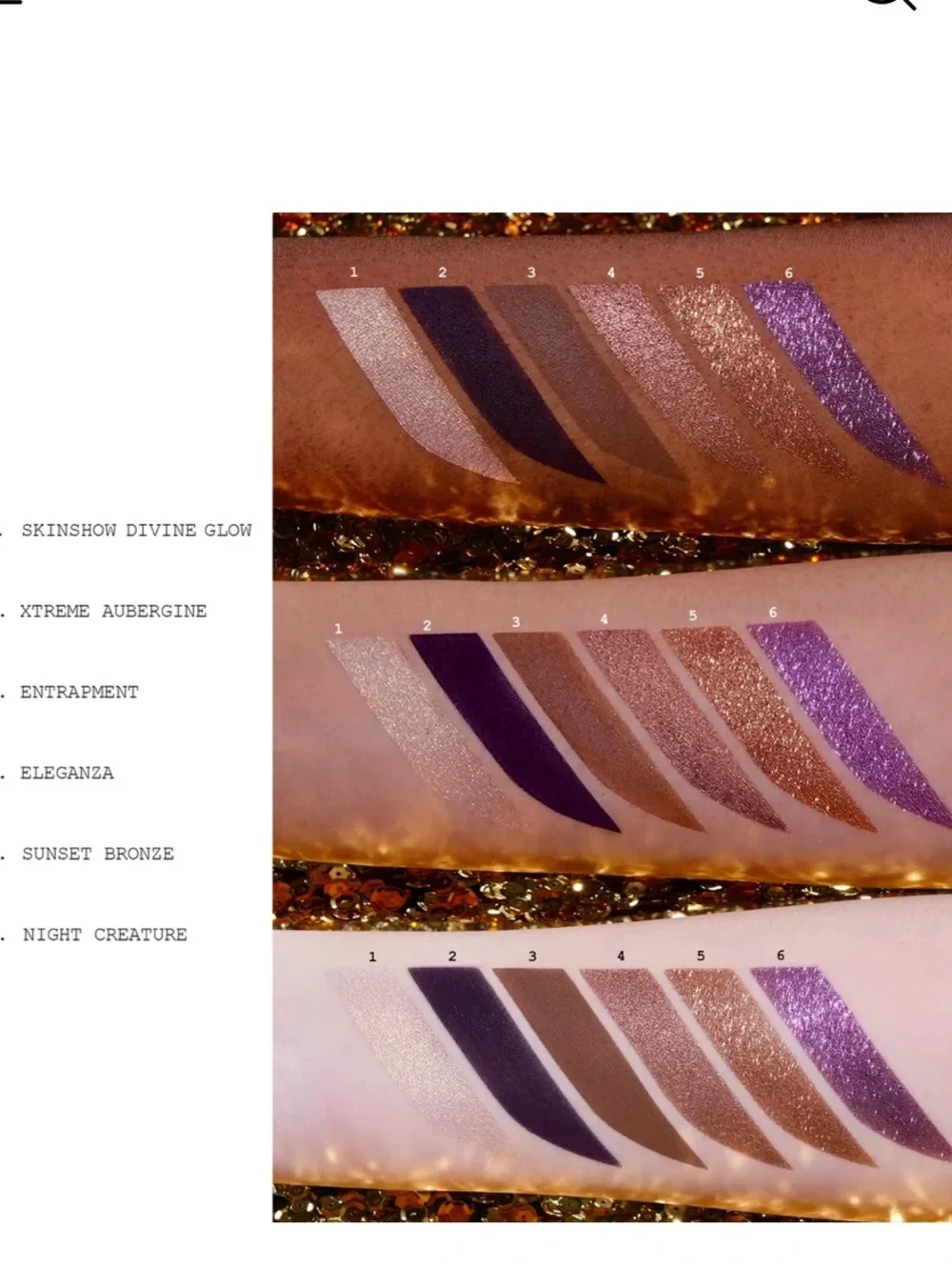 Pat McGrath Labs divine rose quad & mini midnight voyage palettes ✨lightly used✨